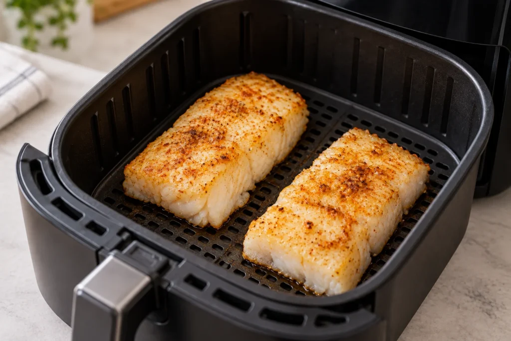 Como hacer lomos de bacalao en airfryer
