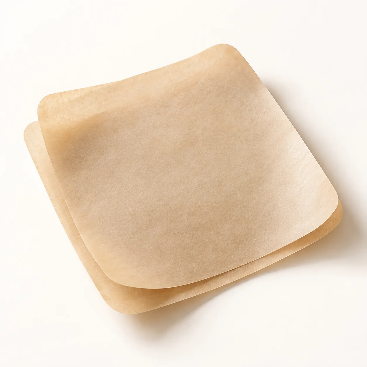 Láminas cuadradas de papel siliconado para cocinar