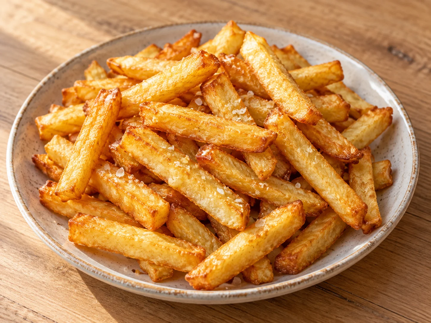Receta de patatas fritas en freidora de aire fáciles y crujientes