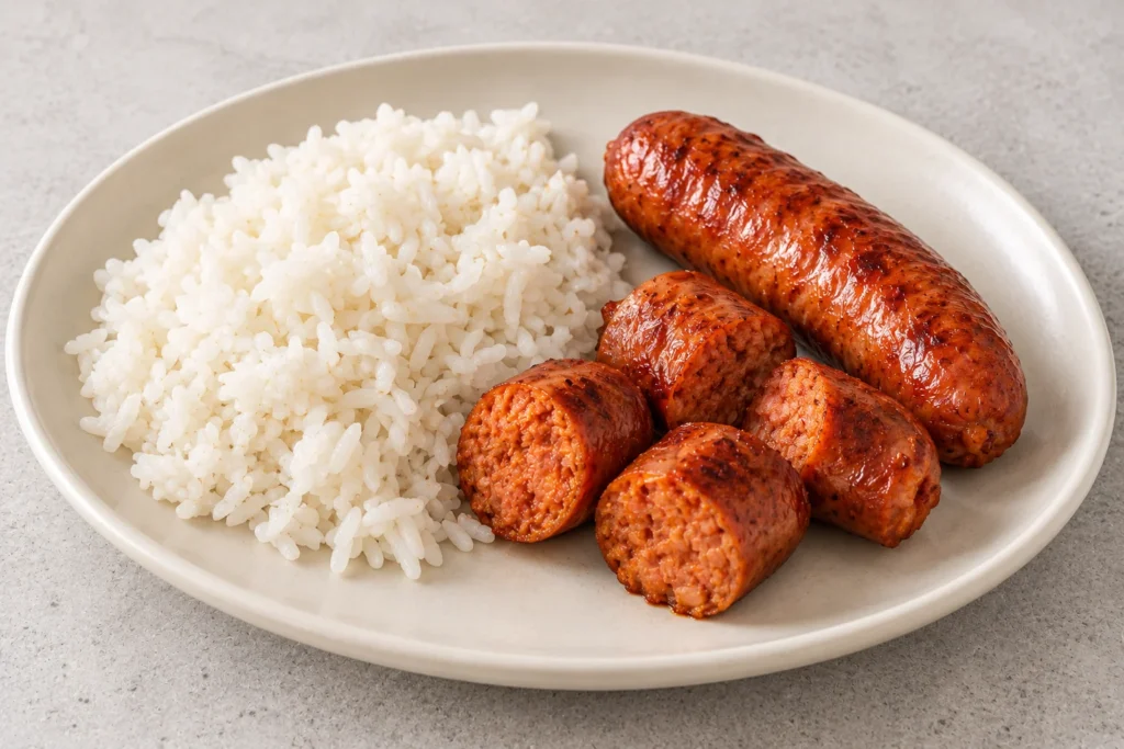 chorizo en airfryer sin aceite