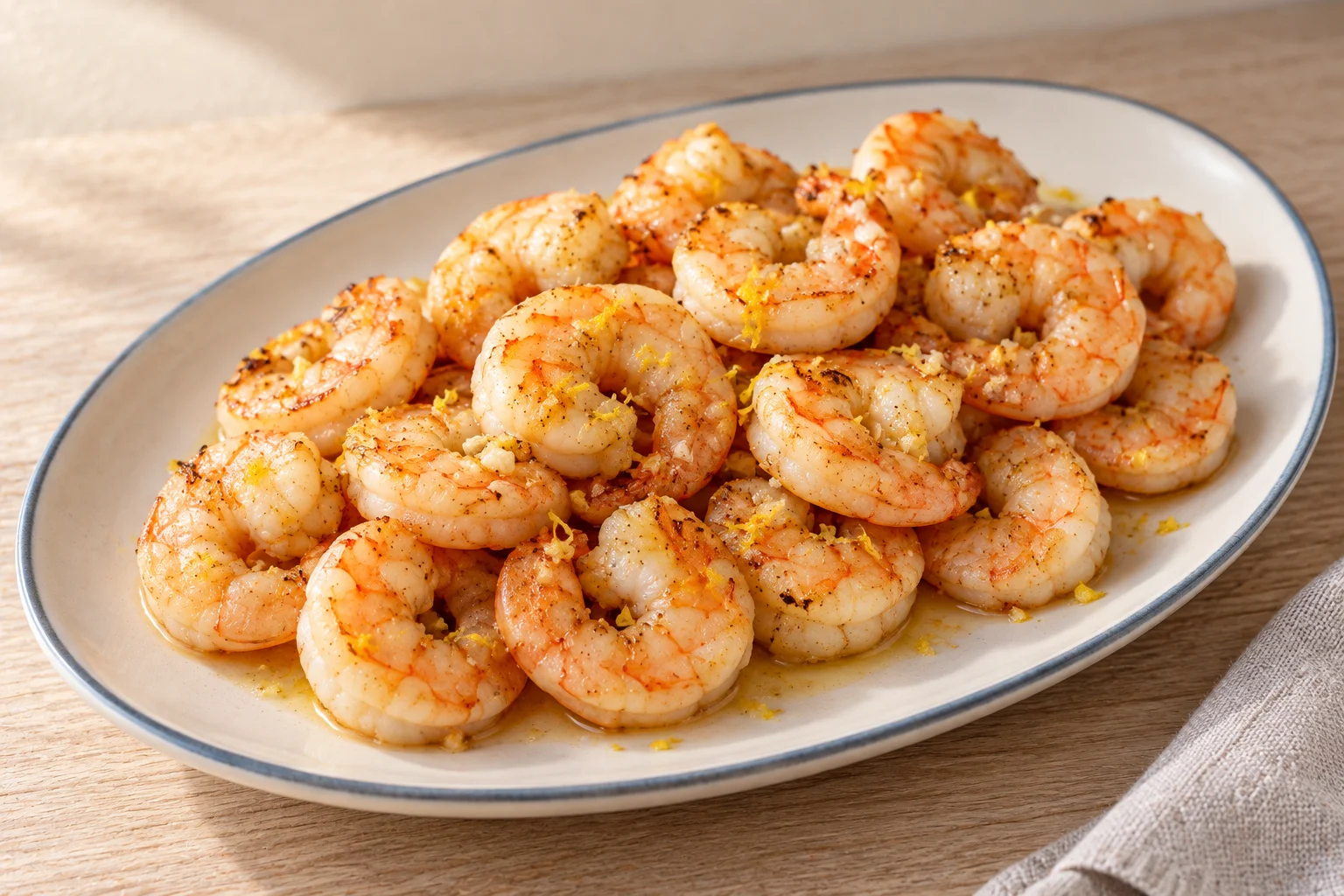 Gambas en freidora de aire