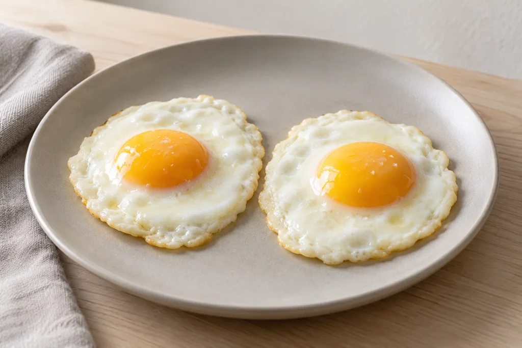 cómo hacer huevos fritos en freidora de aire